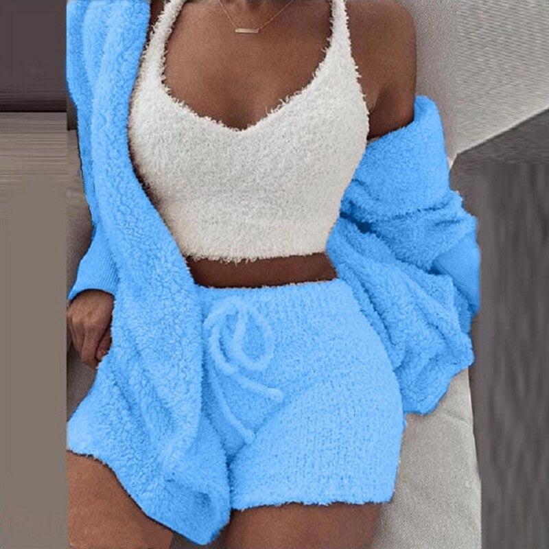 Comfy set™ Zacht fleece loungepak
